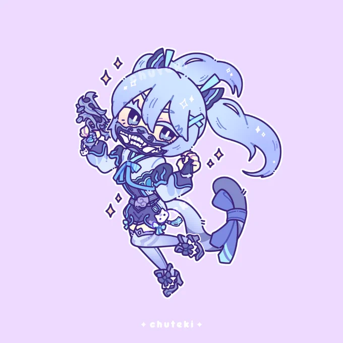Chibi illustration of Horang D.Va