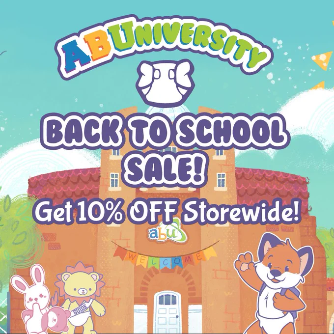ABUniversity Back to School Sale! Gat 10% OFF Storewide