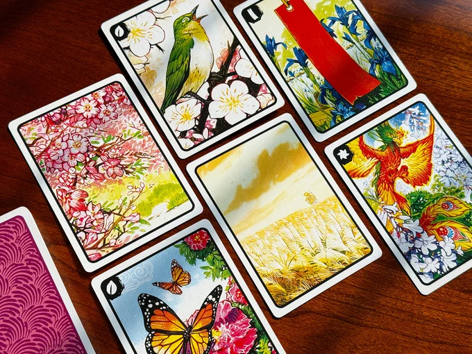 Hanafuda Large-Format Edition in Sunlight