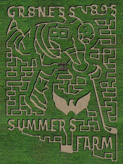 A depiction of this fall’s Summers Farm corn maze honoring Alex Ovechkin and record-breaking 895 career goals.