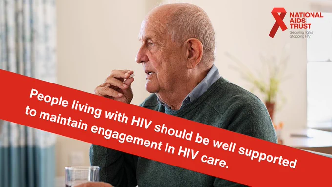 People living with HIV should be well supported to maintain engagement in HIV care. 