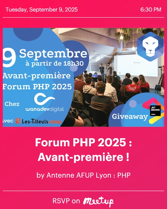 Forum PHP 2025 : avant-première 