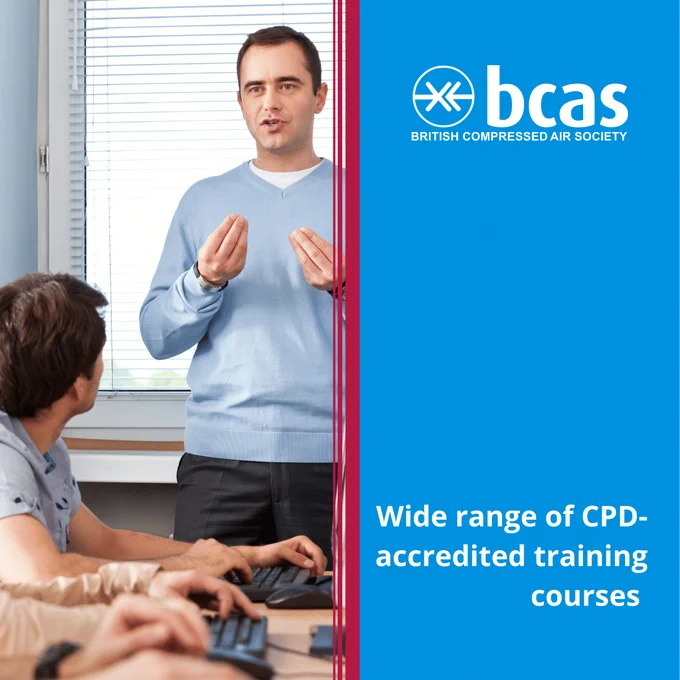 CPD accredited compressed air training courses from the British Compressed Air Society
