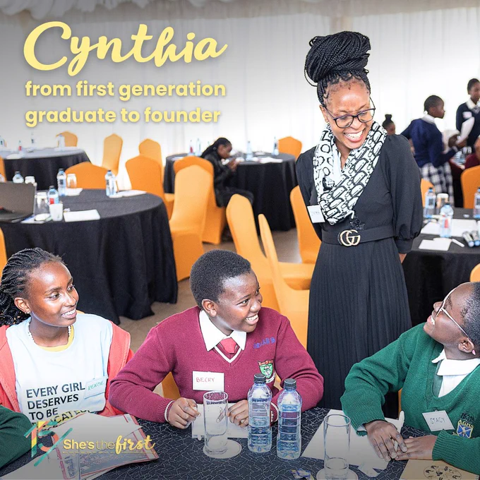 Cynthia: from first generation graduate to founder