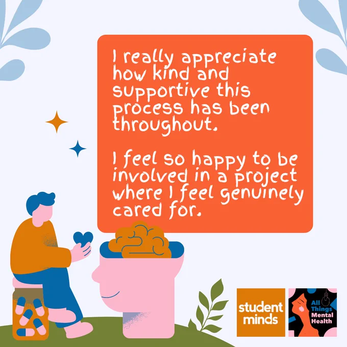 “I really appreciate how kind and supportive this process has been throughout… I feel so happy to be involved in a project where I feel genuinely cared for.”