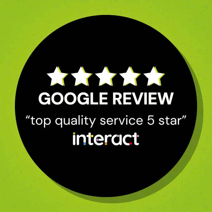 Google review: 5 stars “top quality service 5 star”