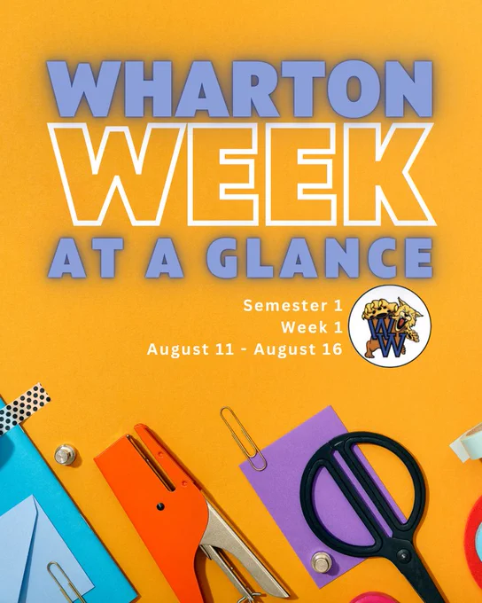 week at a glance flyer