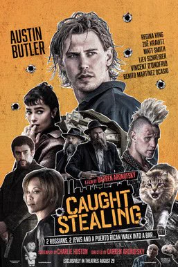 Poster for y Stealing showing the main cast