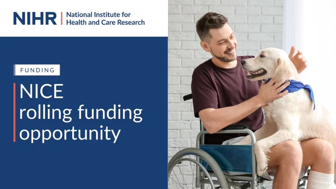 Funding: NICE rolling funding opportunity