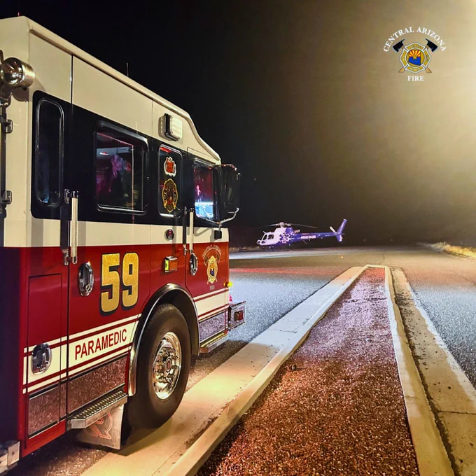 CAFMA Engine 59 and Native Air 4 helicopter at a landing zone