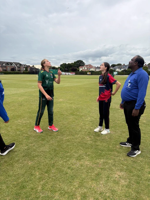 The toss which was won by Merrion and they have elected to bowl first