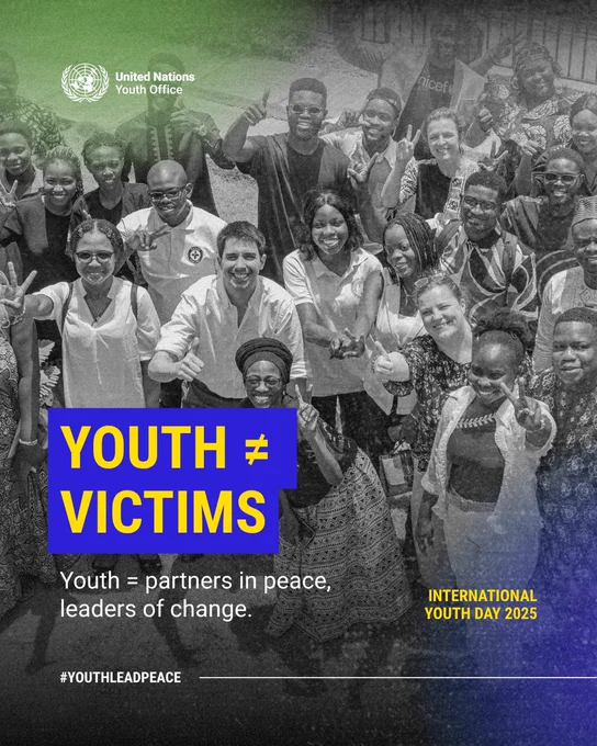 Young people are building peace and preventing conflict in every corner of the world. 

It’s time we recognised their contributions.  
#YouthLeadPeace