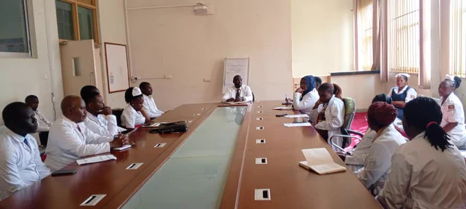 OBGY Department meeting their interns