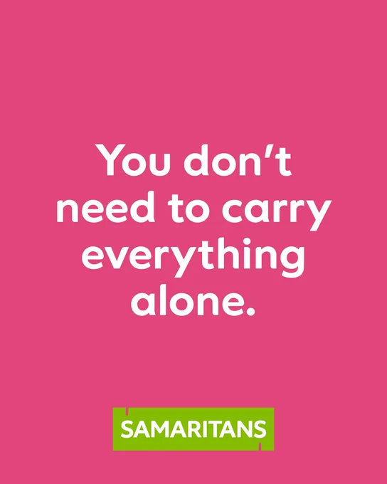 You don't need to carry everything alone