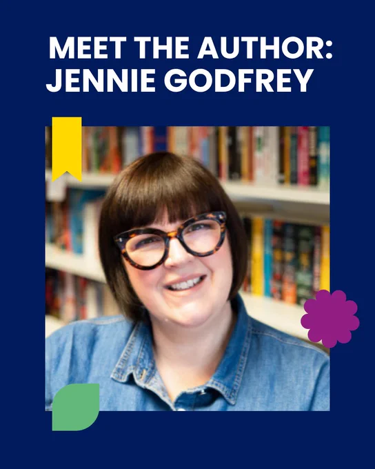 Headshot of author Jennie Godfrey.