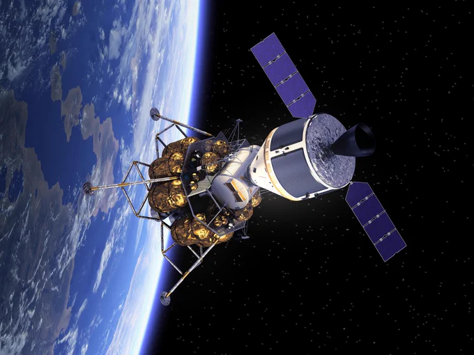 FJ23PJ Crew Exploration Vehicle In Space