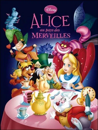 Affiche alice aux pays des merveilles disney