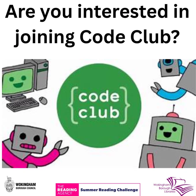 Are you interested in joining Code Club?