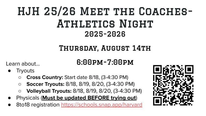 Meet the coaches informational night