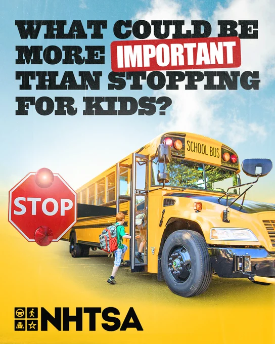 What could be more important than stopping for kids? 