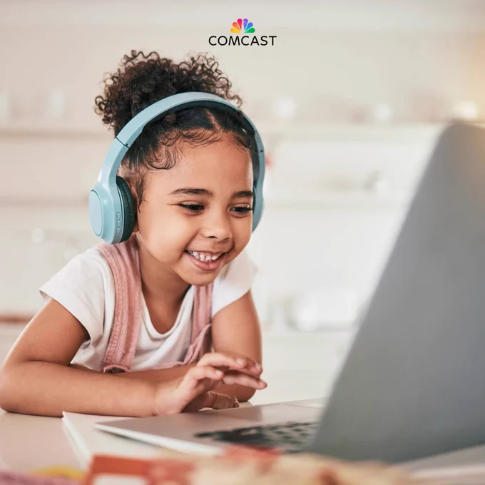 Child at computer