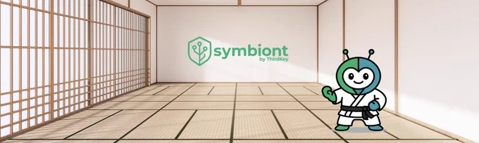 Symbi in his Dojo
