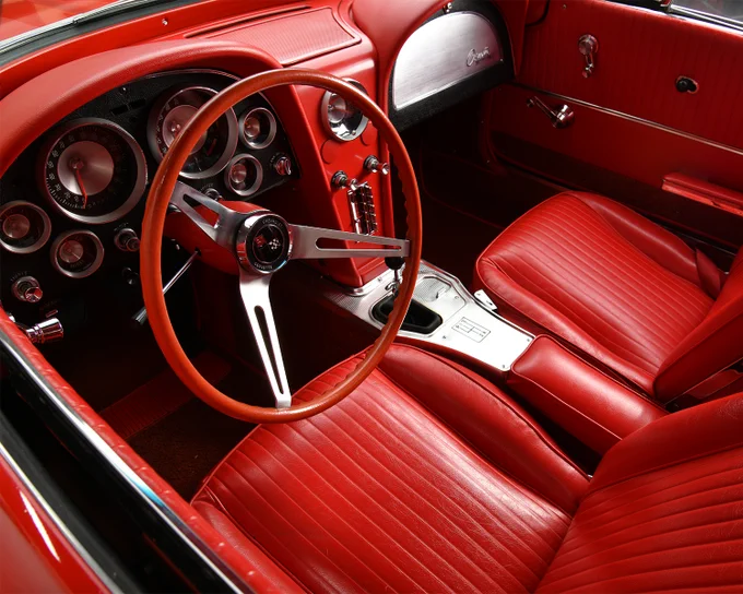 Built in the first month of production for 1963, this Chevrolet Corvette 327/340 Split-Window Coupe is powered by its matching-numbers engine and 4-speed manual. Selling with No Reserve at the 2025 Scottsdale Fall Auction, Oct. 15-18 at WestWorld. 
