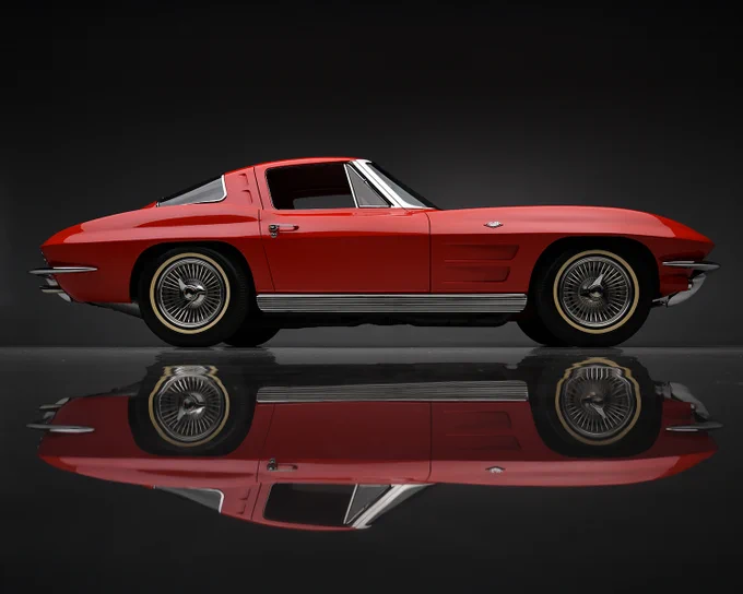 Built in the first month of production for 1963, this Chevrolet Corvette 327/340 Split-Window Coupe is powered by its matching-numbers engine and 4-speed manual. Selling with No Reserve at the 2025 Scottsdale Fall Auction, Oct. 15-18 at WestWorld. 
