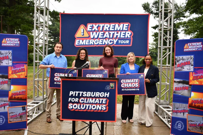 Rep. Summer Lee joins the Extreme Weather Emergency Tour to call for stronger federal investments to combat the climate crisis driving extreme weather in Western Pennsylvania and across the country.