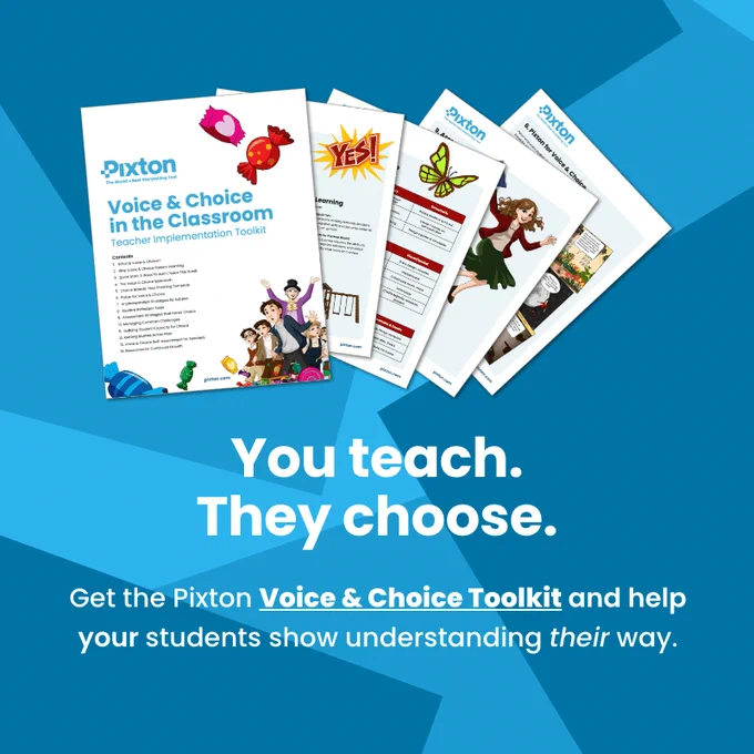 Pixton Voice & Choice Toolkit free to download