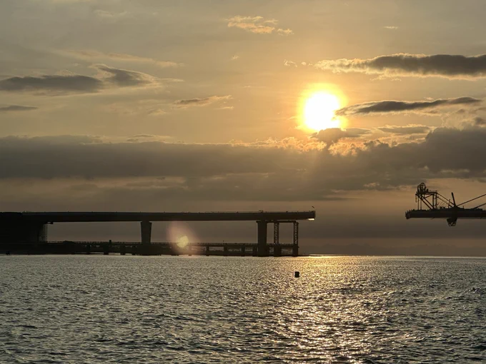 淡水の夕陽