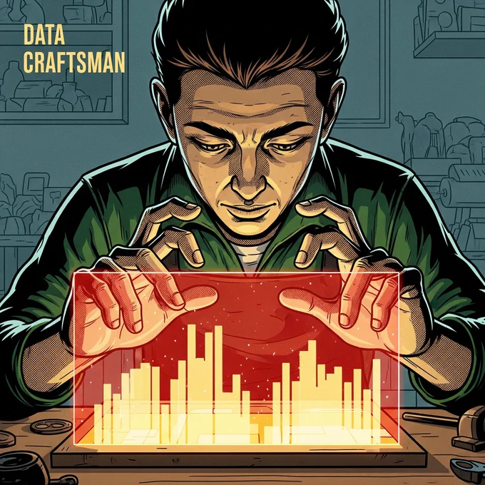 AI generated image of a Data Craftsman