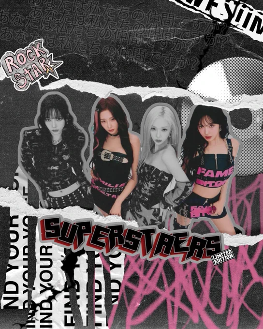Taken list: Giselle & Ningning.

R u the next stars? 
Superstaers backstage code: 

★ selfoll only, true staers keep the backstage exclusive.
★ no nick, dn and username must match your muse’s spotlight identity.
★ be active and able to jam with fellow headliners.
★ loyal to your muse’s setlist, no switching bands mid-tour.
★ love to interact; leave the drama offstage and no sudden mic drops (ghosting).
★ squadless preferred.


Leave your trace in the column provided, staers! 