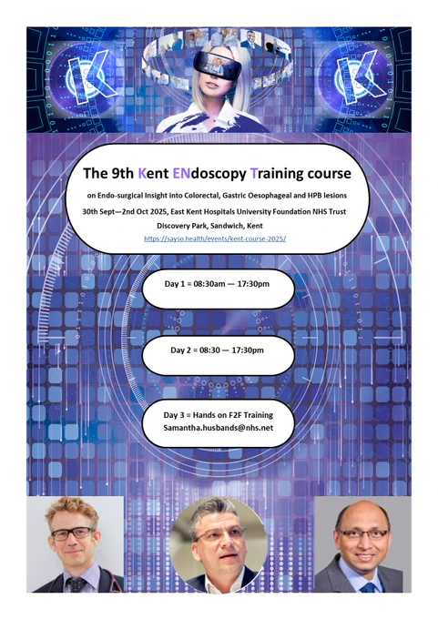 Poster for KENT course - info in post