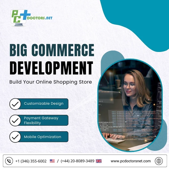 Is your current e-commerce platform limiting your growth? Discover the power of BigCommerce, a robust, scalable platform designed to help businesses of all sizes thrive. At PC Doctors NET, we specialize in custom BigCommerce Development Services, creating high-performing, secure, and feature-rich online stores. We engineer your website for seamless growth, so you never have to worry about technical limitations again. Let our expert team build a powerful e-commerce solution that works as hard as you do. Focus on your business, and we'll handle the platform. Contact us today to unlock your store's true potential and build a sustainable online future.