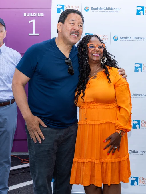 Mayor Harrell and Sophia Richardson