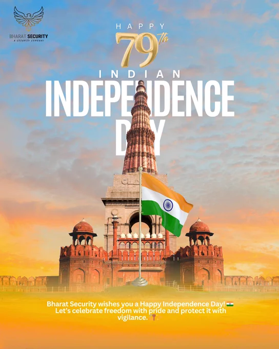 This Independence Day, let’s secure not just our borders, but also our digital future.
Stay safe. Stay free. 🇮🇳🔐 #BharatSecuresIndia #HappyIndependenceDay #BharatSecurity