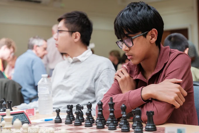 15-year-old Jai Kothari of Hampton School leads the Kingston Open