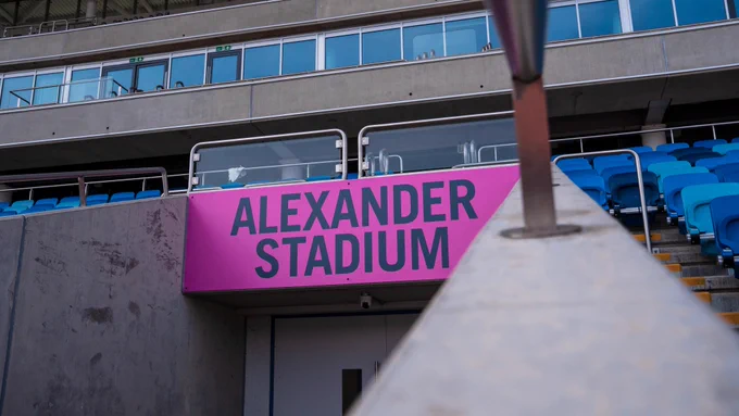 A shot of Alexander Stadium