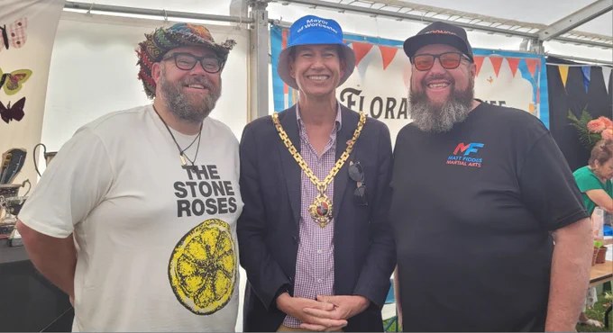 Matt Lamb with the Bearded Growers