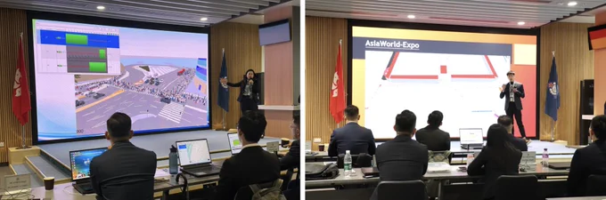 📷 PHOTO ON THE LEFT

The Operations Wing of the📍Kowloon East Police Region of the 🇭🇰Hong Kong Police Force held the first ‘Event Mobility & Flow Simulation Course’ on JUL 7-11, 2025—which attracted officers from the 🚓Operations Wing, 5 land Police Regions (📍HK Island | 📍Kowloon East | 📍Kowloon West | 📍New Territories North | 📍New Territories South) and the 🏫Police College.


📷 PHOTO ON THE RIGHT

A participant in the inaugural ‘Event Mobility & Flow Simulation Course’ presenting the scenario of post-concert dispersal at the 🏟️AsiaWorld-Expo in📍Chek Lap Kok