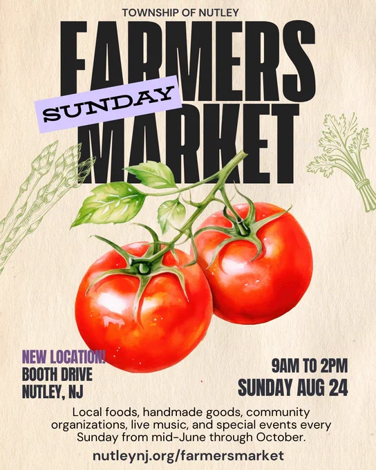 Tomatoes | Township of Nutley Farmers Market, Booth Drive, Nutley, NJ | Sundays 9am-2pm from mid-June through October