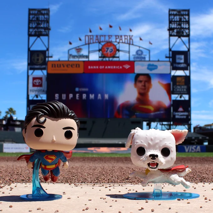 Superman and Krypto Funko POP!