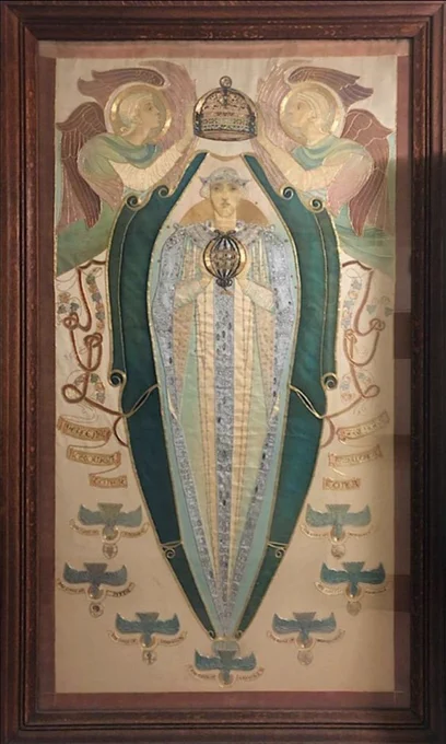 Our Lady of the Snows embroidery