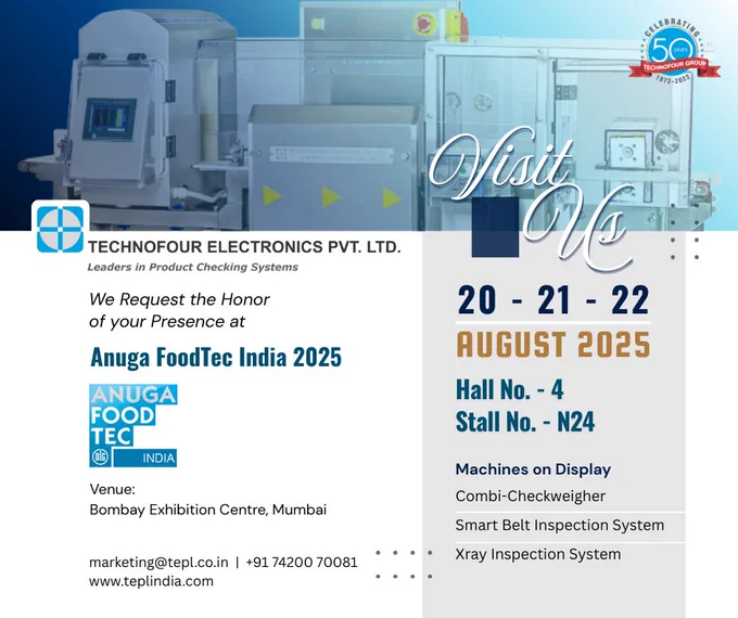 Let’s connect 🤝 & take #FoodSafety   #Efficiency to the next level! 🌍💯
#FoodTech #QualityControl #Innovation #TEPL #TechnofourElectronicsPvtLtd