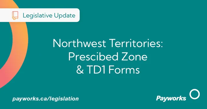 Prescribed zone & TD1 forms. 