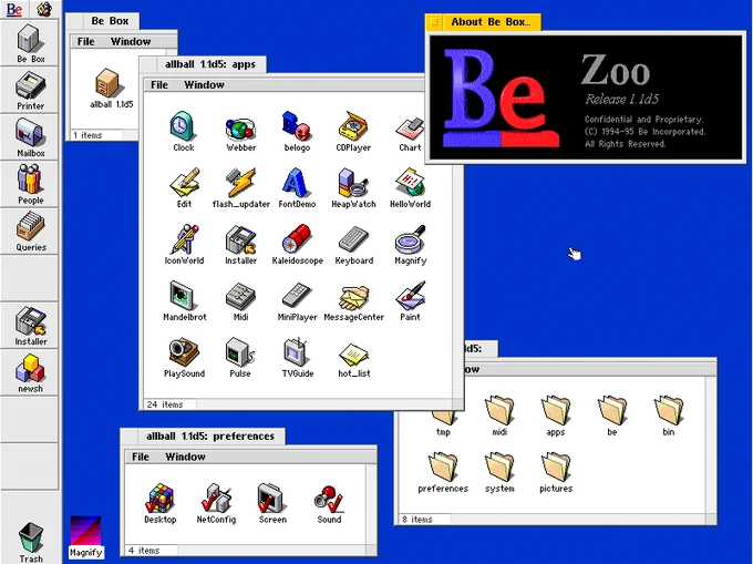 BeOS 1.1d5 screenshot from: http://www.typewritten.org/Media/Images/beos-1.1d5.png