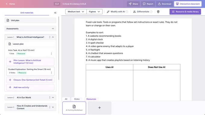 TeachAid Screenshot
