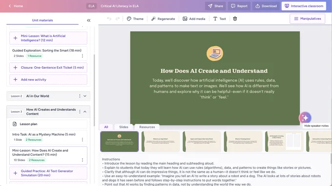 TeachAid Screenshot