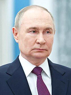 Portrait de Vladimir Poutine.